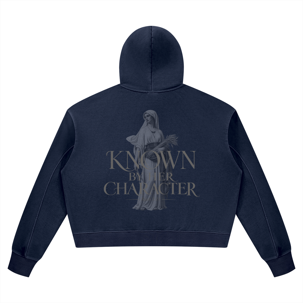 RUTH — Known by Her Character Cropped Hoodie