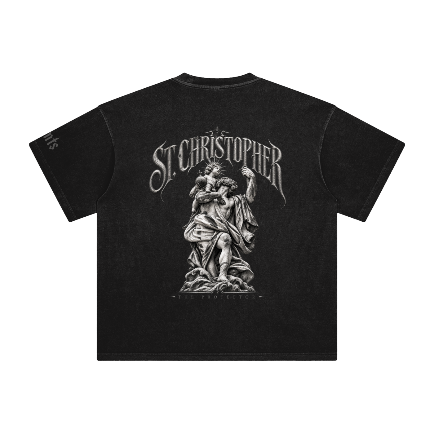 Saint Christopher — Guide Us Safely Tee