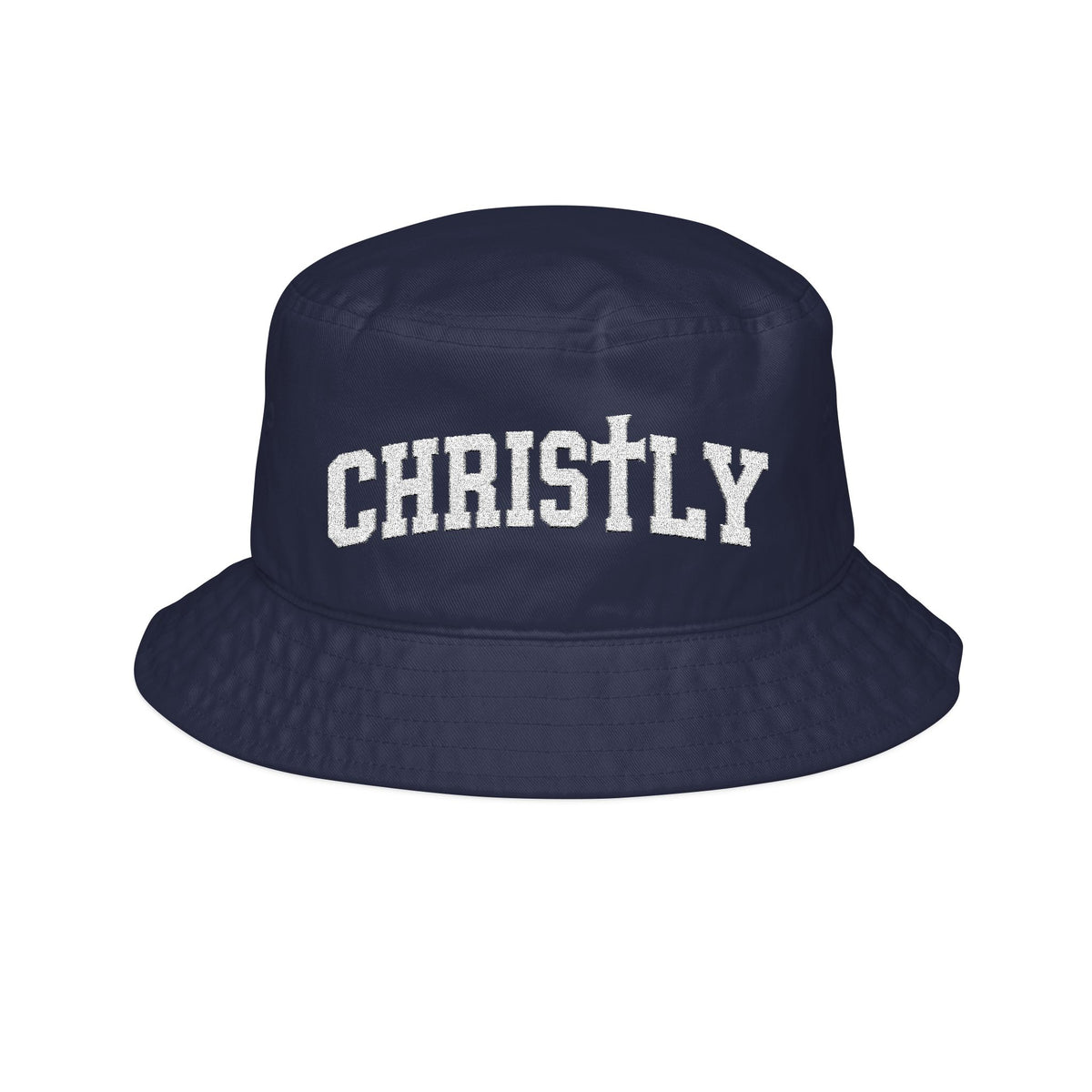 Christly Logo Bucket Hat — Christian Faith Graphic Hat