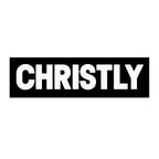Christly Bumper Sticker — Bold Black & White Faith Decal