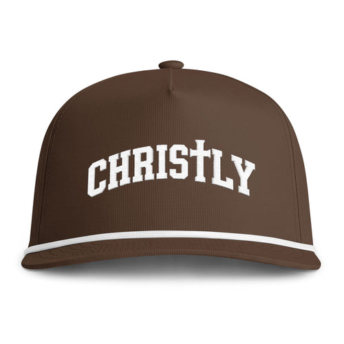 Christly Rope Cap — Vintage Sunwashed Christian Baseball Hat