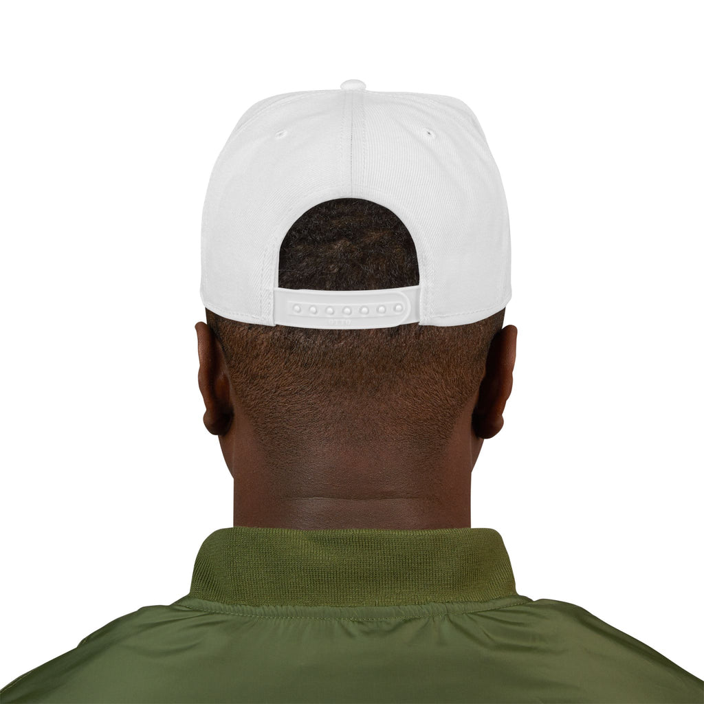 Embroidered 'Christly' Snapback Hat – Gothic Cross Streetwear Cap