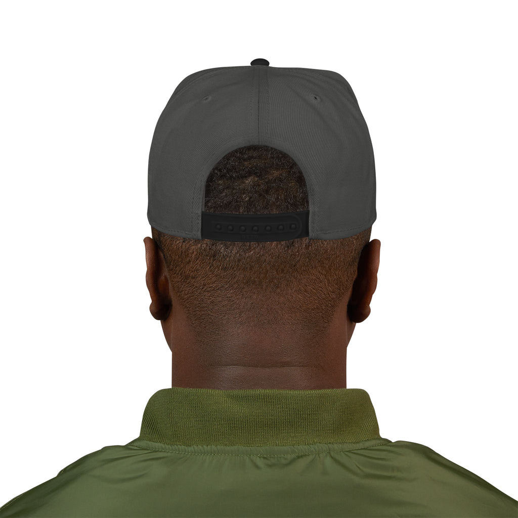 Embroidered 'Christly' Snapback Hat – Gothic Cross Streetwear Cap