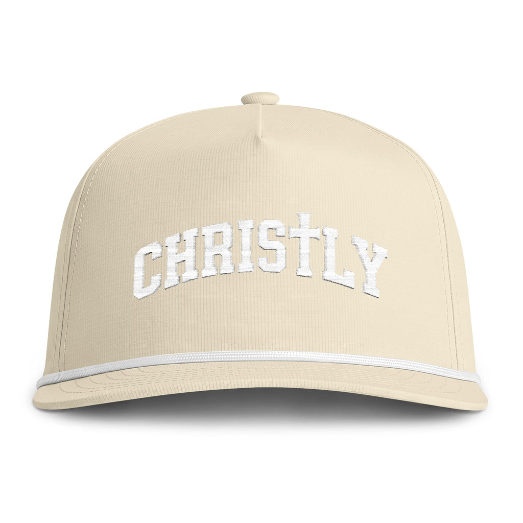 Christly Rope Cap — Vintage Sunwashed Christian Baseball Hat