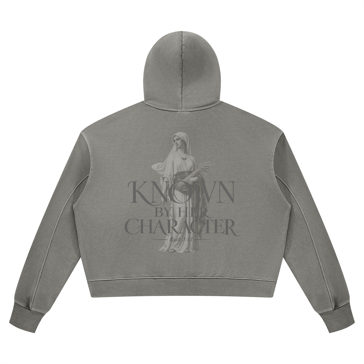 RUTH — Known by Her Character Cropped Hoodie