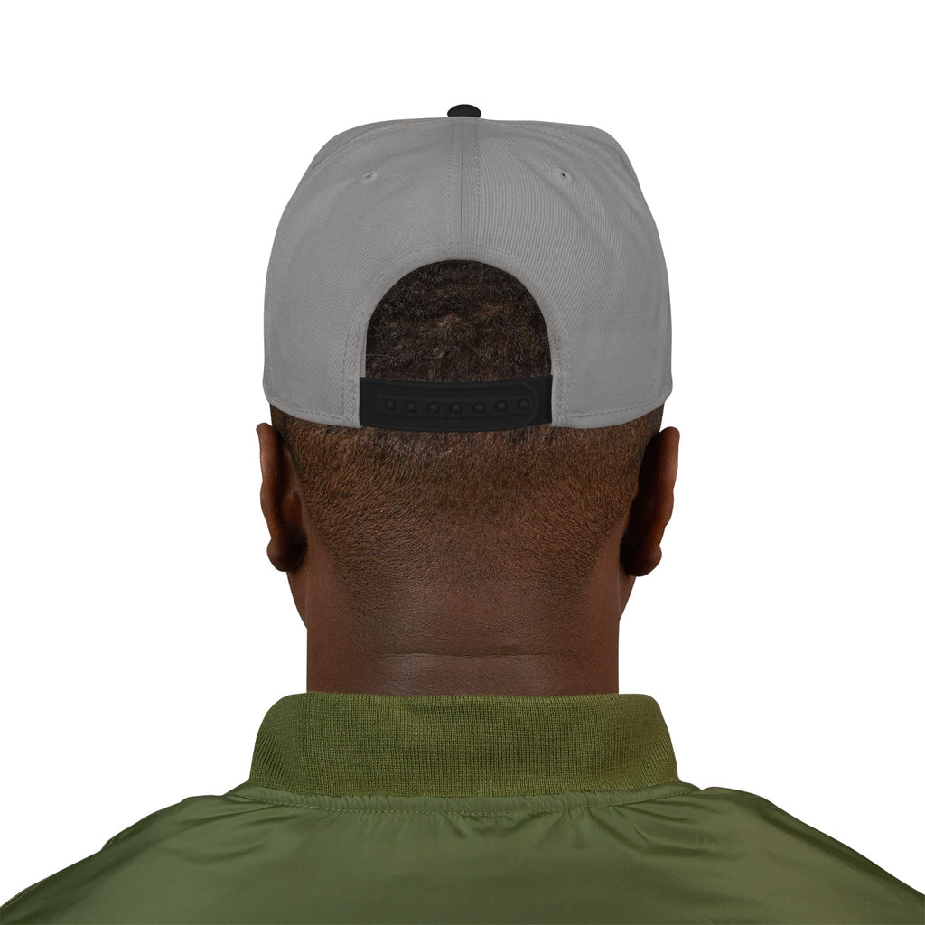 Embroidered 'Christly' Snapback Hat – Gothic Cross Streetwear Cap