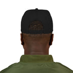 Embroidered 'Christly' Snapback Hat – Gothic Cross Streetwear Cap