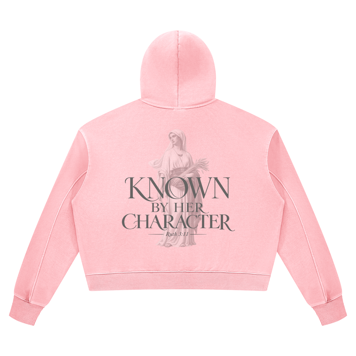 RUTH — Known by Her Character Cropped Hoodie