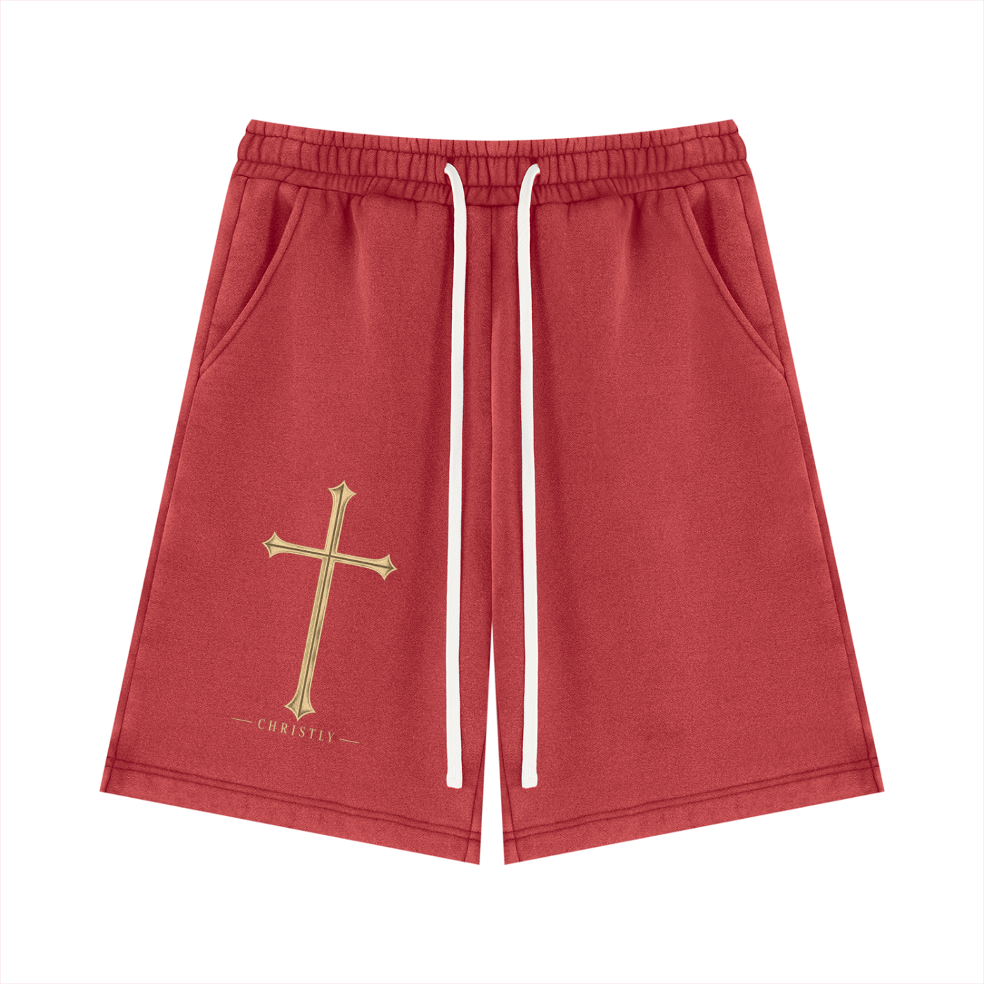 Christly Saints Fleece Shorts