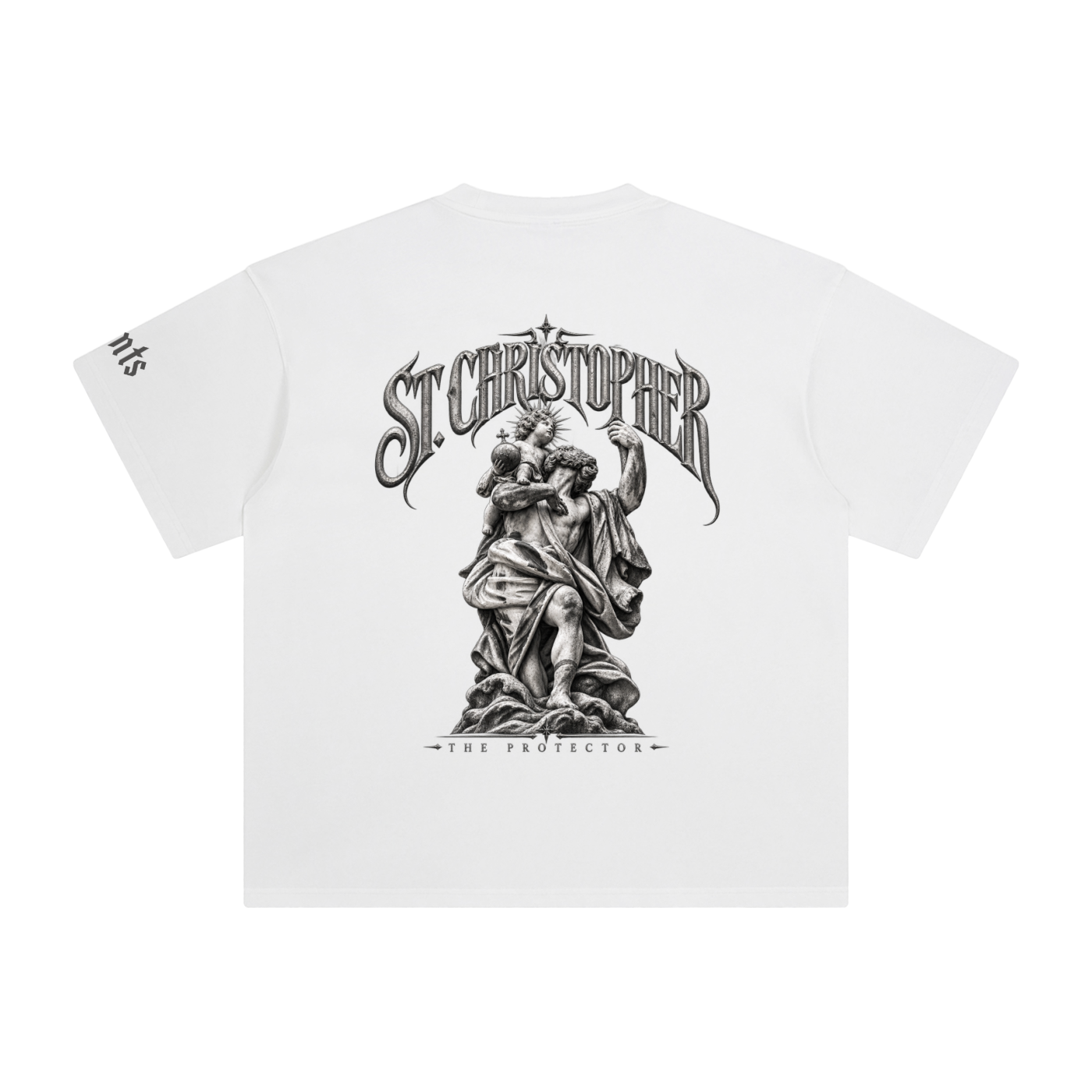 Saint Christopher — Guide Us Safely Tee