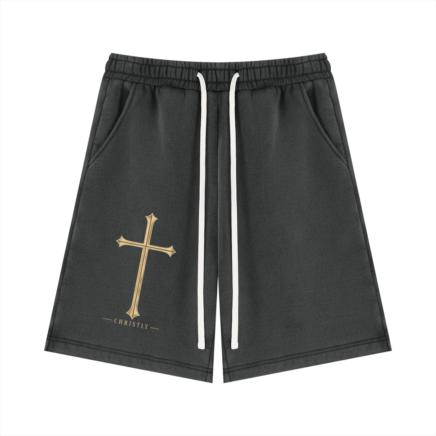 Christly Saints Fleece Shorts
